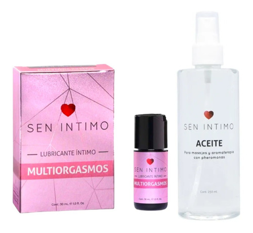 Lubricante Intimo Multiorgasmos + Aceite Para Masaje Invima