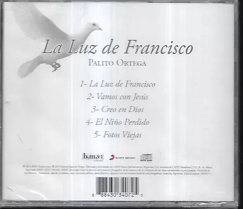 Palito Ortega La Luz De Francisco Cd Nuevo!
