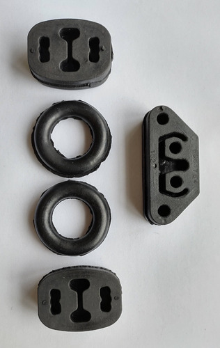 Kit Coxim Escapamento Fiat Uno + Abraçadeira 1 3/4