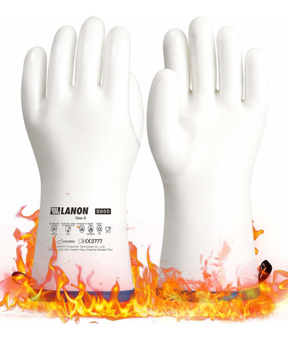 Lanon Guantes De   Líquida Resistentes Al Calor Forro ...