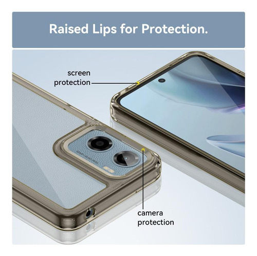 Funda De Acrílico Y Tpu Para Motorola Moto E15 Para Motorola