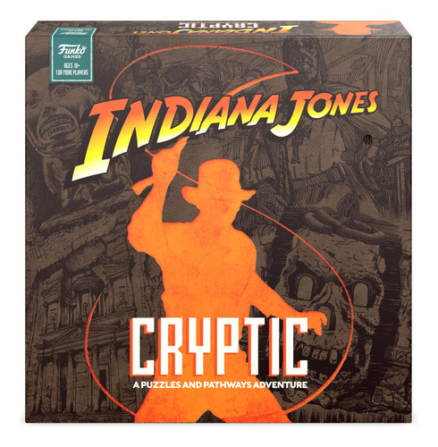 Juego De Mesa Críptico Funko Indiana Jones: Una Aventura De 