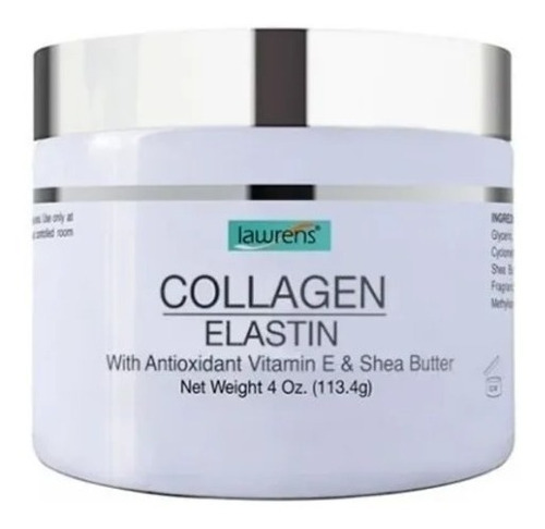 Imagen 1 de 3 de Crema De Colágeno Con Elastina 4 Piezas 113,4 Gramos