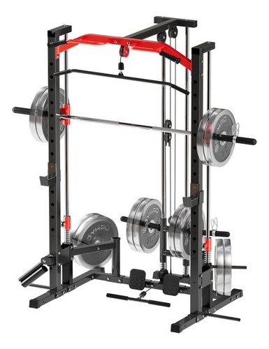 Smith Machine Estante De Potencia Multifuncional Jaula De