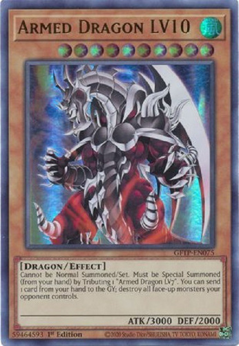 Dragón Armado Lv10 Gftp Ultra Raro Yugioh