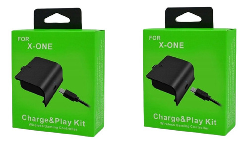 Kit 2x Baterias Compatível Com Controle Xbox One E Xbox S