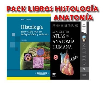 Pack Ross Histologia Y Netter Mini Atlas Anat Libros Nuevos