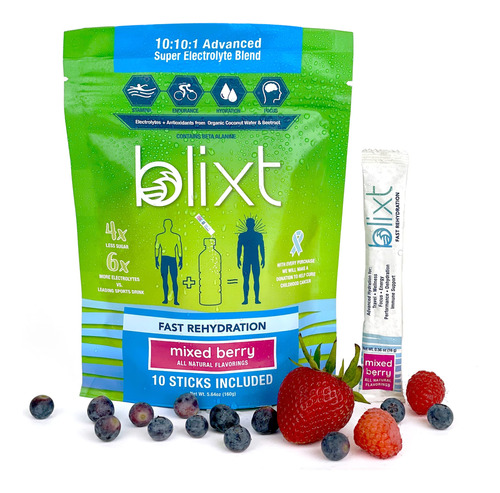 Blixt Fast Rehydration (mezcla De Bayas) - 10:10:1 Mezcla Av