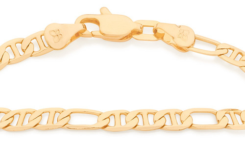 Pulseira Fio 3 X1 Com Elos Trabalhados Rommanel 551622 Vb