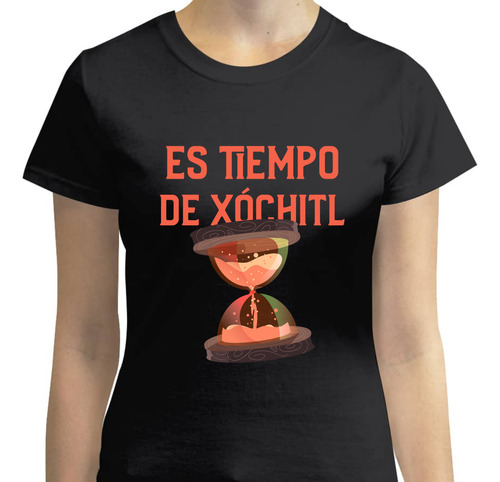 Playera Xóchitl Gálvez - Es Tiempo De Xochitl  - Reloj Arena