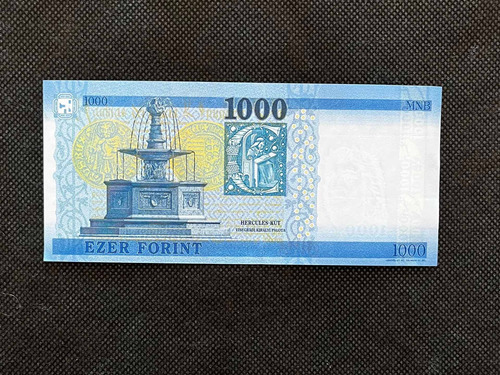 Imagen 3 de 4 de Hungría - 1000 Florines - Año 2017 - P #203 - Corvinus