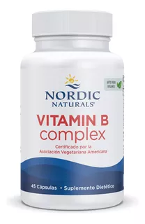 Complejo B Vitamin B Complex B1, B2, B3, B5, B6, B9, B12 Sabor Sin Sabor