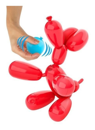 Squeakee Perro Tipo Globo Interactivo Con Sonido Movimiento