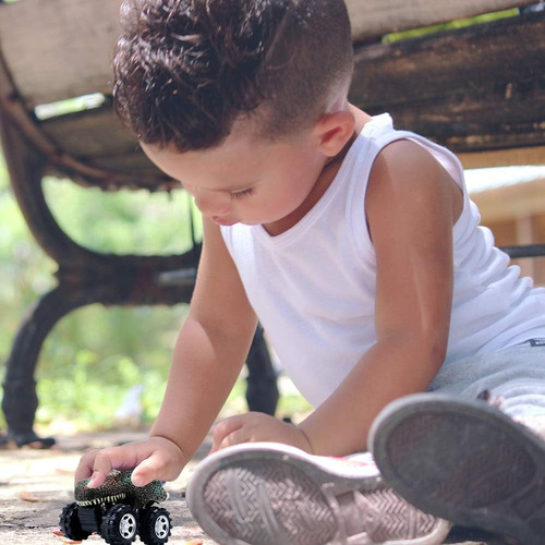Carros Retráctil Con Forma De Dinosaurio Dinobros, Paquete D