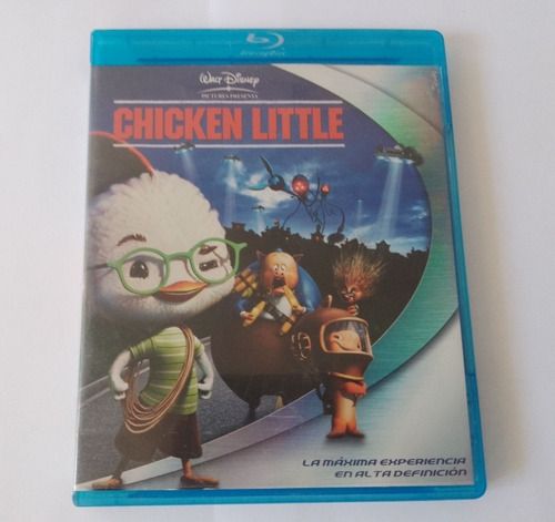 Chicken Little Película Blu Ray Original Disney Audio Latino