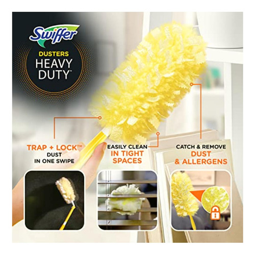 Swiffer 360 Dusters Kit De Iniciación De Mango Extensible,