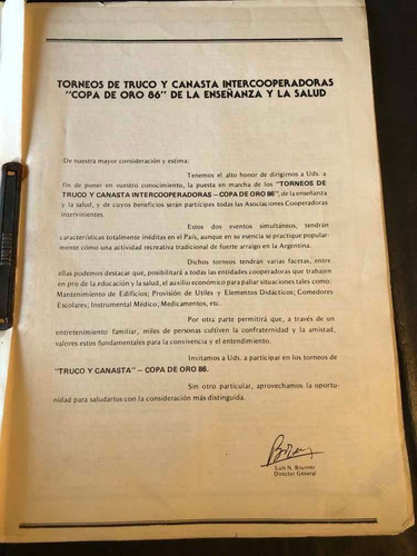 Imagen 2 de 2 de Pepsi Antiguo Libro Copa De Oro 86 Torneos. 53434.