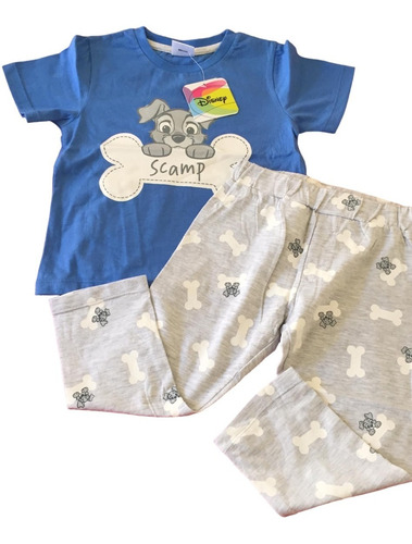 Pijama Algodón - Talla 3 - Niños - Disney