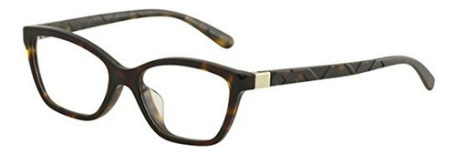 Gafas Burberry Be2221f Para Mujer, 53mm, Color Havana Oscuro