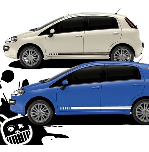 Fiat Punto Calco, Ploteo Decorativo Lateral Sport 2 !