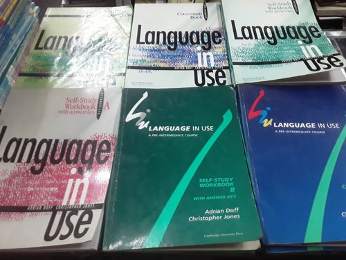 Libros De Inglés Language In Use Lote X 6 Nuevo Y Usado 