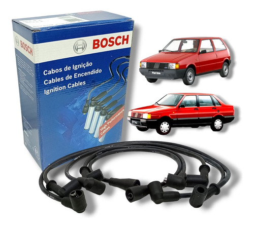 Cables De Bujia Bosch Fiat Duna Uno Motor Tipo 1.4 1.6