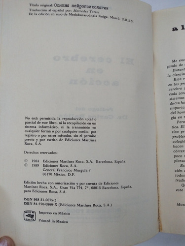 El Cerebro En Acción - A. R. Luria