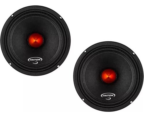 Alto Falante Woofer Triton Mbx400 6 Pol 200 Rms Grave Cor Preto