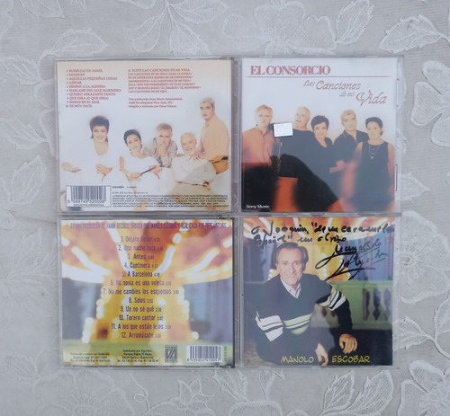 El Consorcio Las Canciones De Mi Vida Mocedades Cd Impecable