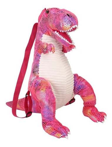 Mochila Dinosaurio Peluche T-rex Niños Excelente Calidad