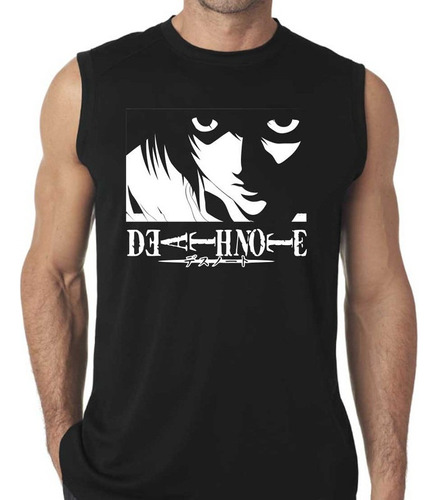 Remera Death Note Musculosa 100% Algodón Calidad Premium 5