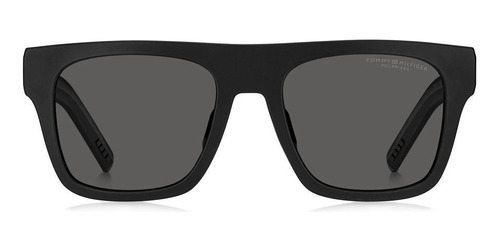Óculos De Sol Tommy Hilfiger Th1976s Masculino Preto Fosco