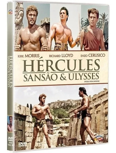 Hércules, Sansão E Ulysses - Dvd - Kirk Morris - Liana Orfei