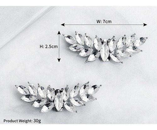 Aplicável A Clips Para Zapatos Con Hebilla Decorativa De