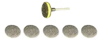 Comprar Egeo Kit Mandril Con 5 Repuestos Discos Esmeril Velcro X 5