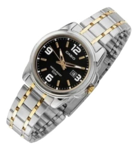 Reloj Casio Dama Ltp-1314sg-1avdf / Fecha/ Analógico Wr50m