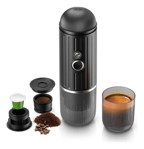 Rich Crema Cafetera Eléctrica Portátil Expreso Mmg
