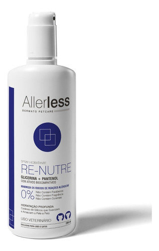 Re-nutre Re Nutre Spray Hidratante Allerless Cães E Gatos