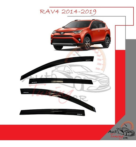 Botaguas Slim Toyota Rav4 2014-2019