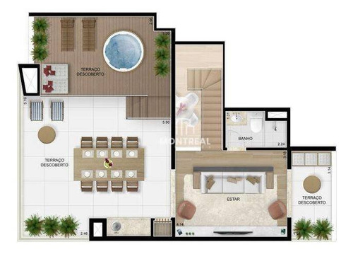 Cobertura À Venda, 161 M² Por R$ 1.150.000,00 - Tatuapé - São Paulo/sp - Co0050
