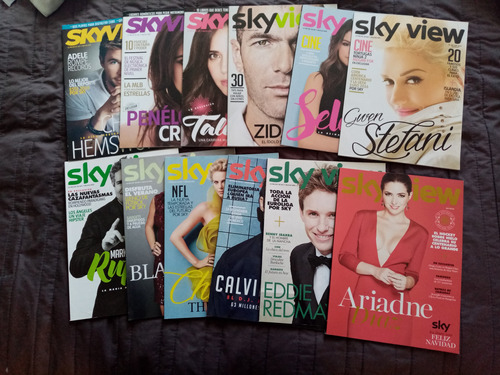 Revistas Sky View, 2016, Completas