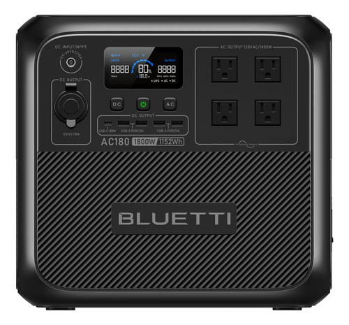 Kit Estación De Energía Bluetti Ac180 + Panel Solar Pv200