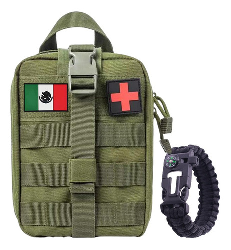 Mochila Botiquín Táctico Molle Militar Paramédico Bolsa