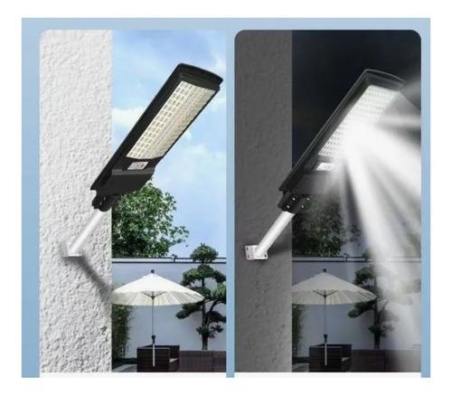 Led Lámpara Solar De Pared Exteriores Sensor Luz 3 Modos