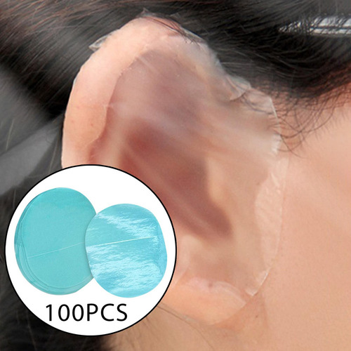 100 Piezas De Orejeras Impermeables Parche Para La Oreja