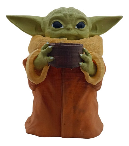 Grogu Baby Yoda Star Wars The Mandalorian Comiendo Plato