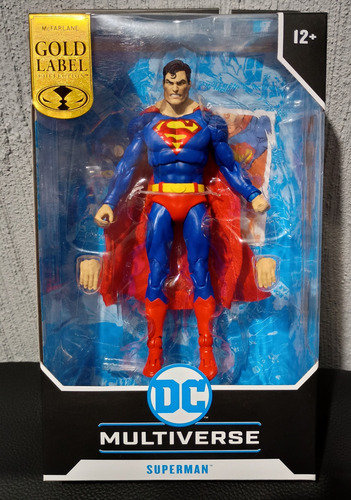 Mcfarlane Dc Superman Action Comics Gold Batman Forever.. (Usado)