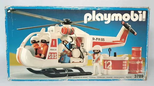 Helicoptero Playmobil Vintage MercadoLibre