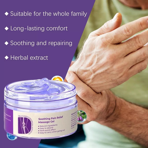 Gel Para El Dolor Articular Kresin (2 Unidades), Gel Morado