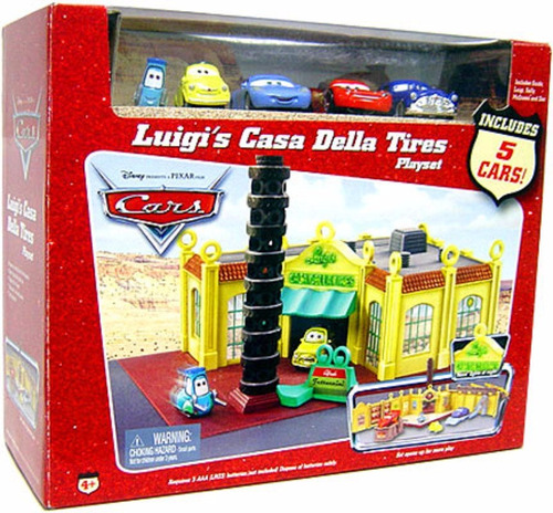 Cars Disney Pixar Luigis Casa Della Tires Playset Bunny Toys